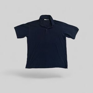 Men’s navy polo